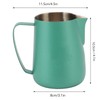 420ml/14oz Stainless Steel Coffee Frother Cup Multipurpose Coffee Milk Frothing