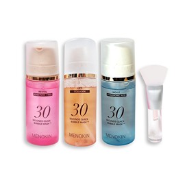 Menokin Menoquin 30-second quick bubble mask moist 95ml pack brush included / 메노킨 30초 퀵 버블 마스크 모이스트 95ml 팩브러쉬 포함