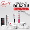 [NOON’S UP Lash Glue] Waterproof 24 Hours Long-Lasting Eyelash Glue: