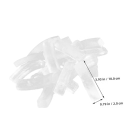 Operitacx Handmade Soap Base 3 Pack Transparent Melt Pour Organic for DIY Soaps Body Cleanser Family-Friendly