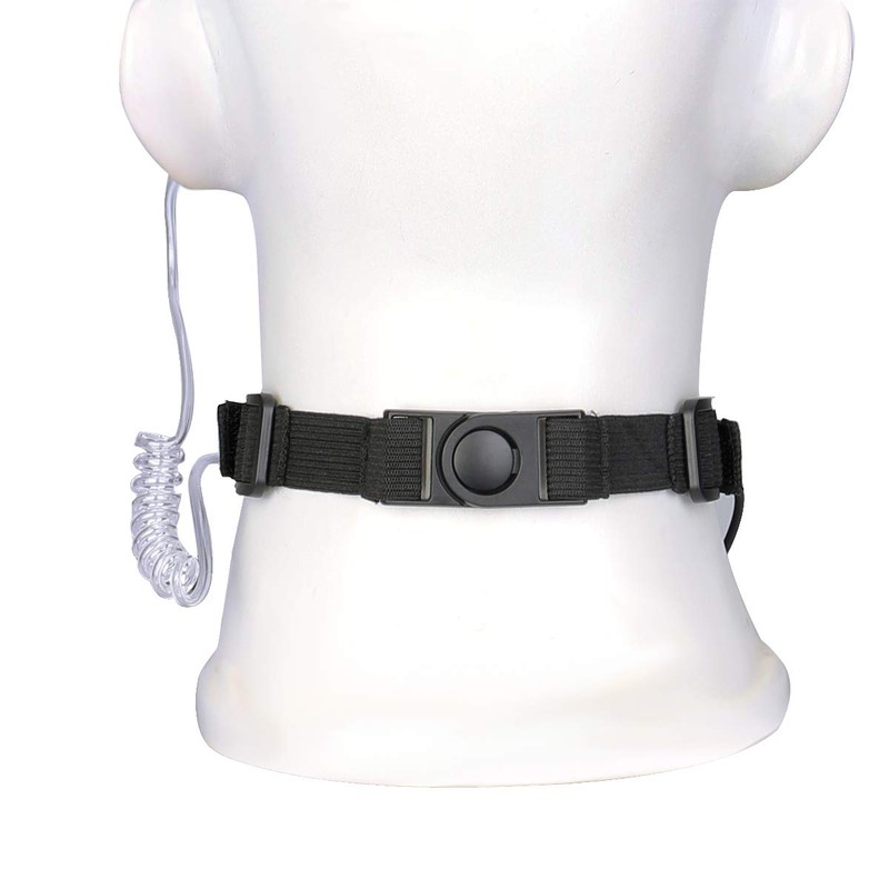 Retevis Throat Mic, 2 Pin Throat Control Laryngeal Headset with