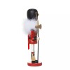 Kurt S Adler Hollywood Red & Black Soldier Nutcracker 15"