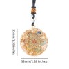 LXMYLI Orgone Metatron Cube Merkaba Pendant Necklace, 7 Chakras Orgonite