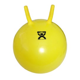CanDo 30-1825 Inflatable Exercise Jump Ball, 16", Yellow