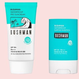 Bushman Waterproof Sun Cream 50ml + Surfing Sun Stick 20g SPF50+PA++++ Set 50g, 1 piece / 부쉬맨 워터프루프 선크림50ml + 서핑 선스틱20g SPF50+PA++++ 세트 50g, 1개
