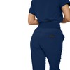Monarch Uniforms Womens Jogger Scrubs Ribbed Jogger Scrub Pants for