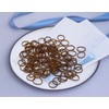 ONLYKXY 480pcs Natural Rubber Bands Small Soft Elastic Bands Hair