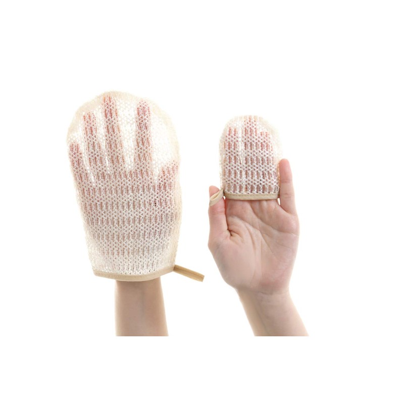 Cool & Hotto Net Wax Silk Mittens, 100% Pure Domestic