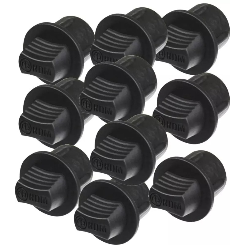 Neutrik 남성 XLR 섀시 사기용 뉴트릭 NDM 더미 플러그 (10개)