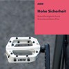 AARON Dirt MTB Plastic Pedals with Sealed Industrial Ball Bearings,