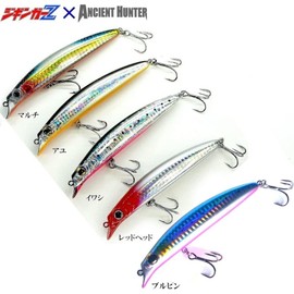 Zigginger Z x AncientHunter Ripple 115SF, 4.5 - 0.6 oz (115 mm-18 g), Ripless Minnow, BKK Hook, Sea Bass, Flounder, Lure, Minnow, Floating Minnow (Sardine)