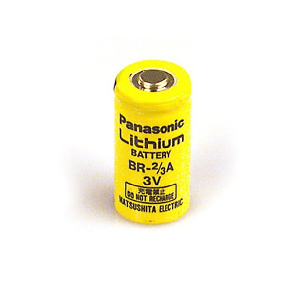 PANASONIC Batteries BR-2/3ASSP Lithium Battery, 3V, 2/3A