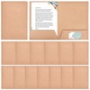 Nizirioo Kraft Paper Presentation Folder Kraft Paper: Pack of 15