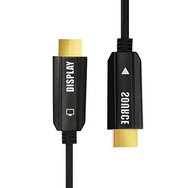HDMI Fiber Optic Long Cables 33 feet Light High Speed support 18.2 Gbps 4K at 60Hz HDMI 2.0 subsampling 4:4:4 / 4:2:2 / 4:2:0 for PC &TV 10m