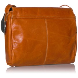 David King & Co. Florentine Flap Front Handbag 3522 Cherry, Honey, One Size