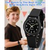 TENOCK Kids Analog Watches for Girls Boys Watches with Soft