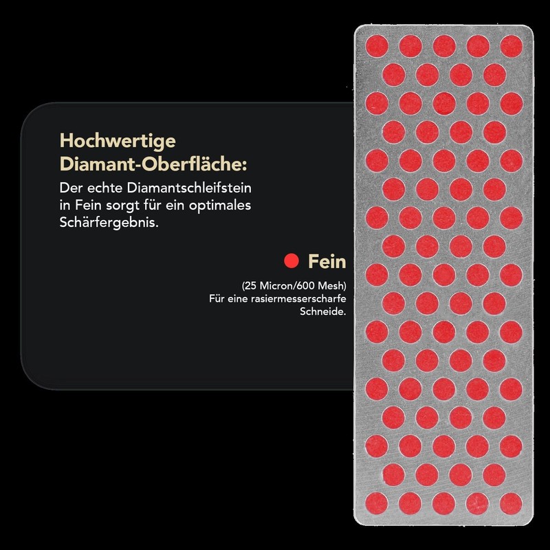 DMT Diamond Whetstone Fine Mini Diamond Stone Fine, 1 Piece,