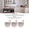 3Pcs Broom Mop Holder Self Adhesive Prevent Slip Multipurpose Wall