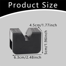 2PCS Car Jack Pad Adapter for Jack Stand, Jack Stand Pads, 2-3 Ton Universal Rubber Slotted Frame Rail Pinch Welds Protector, Car Accessories Jack Rubber Pad Adapter Universal for Most Vehicles