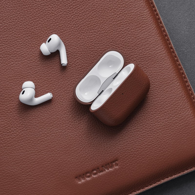 WOOLNUT Leather Case Cover for AirPods Pro 2nd Gen -