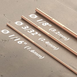 TOOLIOM Mild Steel TIG Welding Rod ER70S-6 TIG Filler Rod 3/32" x 16" 5LB Welding Wire