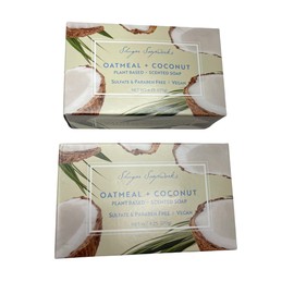 Shugar Soapworks Oatmeal & Coconut soap (pack of 4)