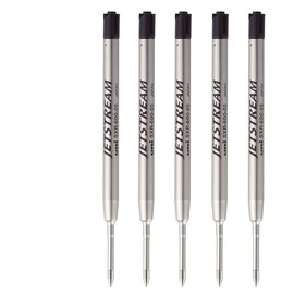 三菱鉛筆 jettosutori-mupuraimu For Ink Pen Refill 0.5 mm Solid Black sxr60005 X 24 Bulk [Set of 5]