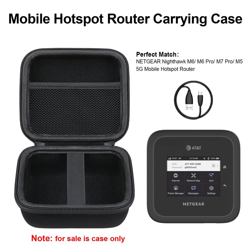 Elonbo Carrying Case for NETGEAR Nighthawk M6/ M6 Pro/ M7