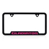JEEP Gladiator UV Printed in Tuscadero Pink Black Plastic License