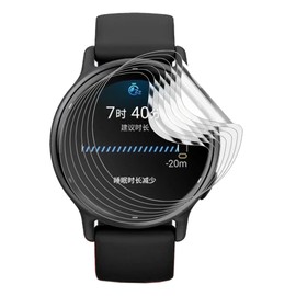 Snailcanfly Hydrogel Film 5 Pieces for Garmin vívoactive 5 1.2 Inch Smart Watch Transparent TPU Film Screen Protector Screen Protector Touch Sensitive HD Clear Ultra Thin Self-Healing