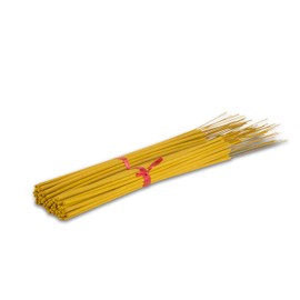 19'' Inch Long Jumbo 60 Unscented Sticks Two Bundles 100% Natural Joss & Bamboo Punk Blanks. Add Any Aroma Depot Fragrance Oils to Make Your own Scented Incenses. (Yellow)