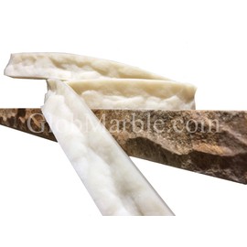 GlobMarble Concrete Countertop Mold Edge Form CEF 7010. Liners Edge Profile. 2" Width