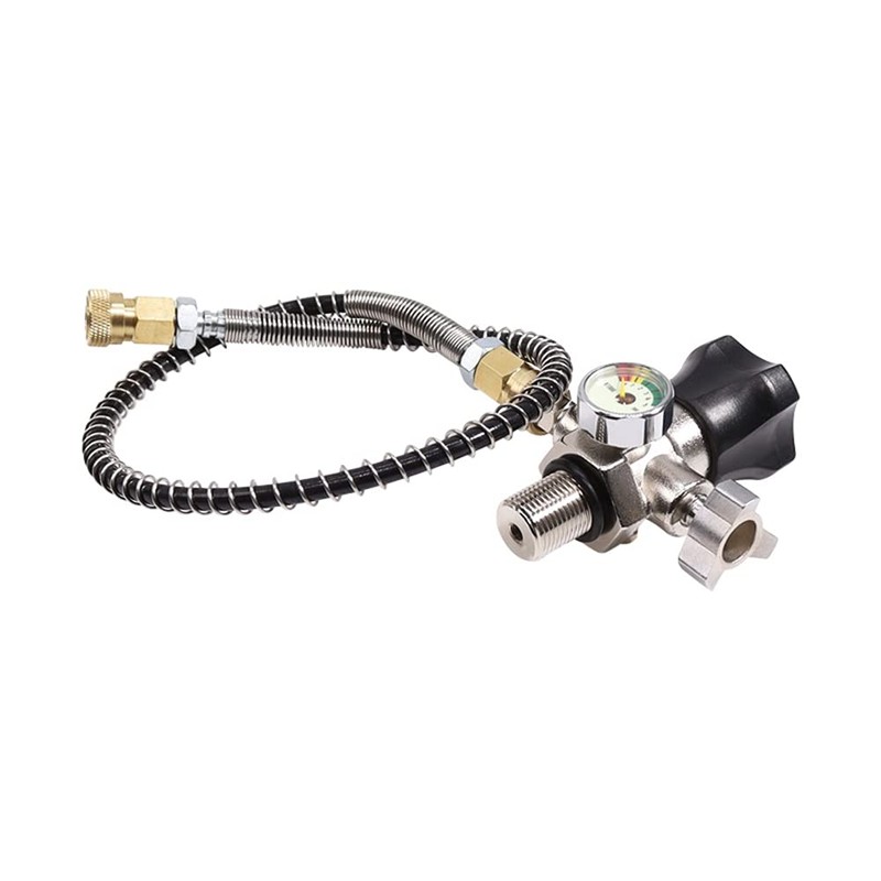 M18X1.5 Thread 4500Psi SCBA Valve Regulator Fill Station Hose for