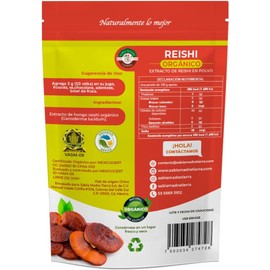SABIA MADRE TIERRA - REISHI 100GR - EXTRACTO EN POLVO ORGÁNICO