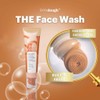 SKINdough Face Wash, Mild Gentle Cleanser with Built-in Brush, Sulfate-Free,