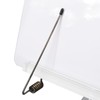 Book Reading Stand Foldable 360 Degree Rotating Book Stand Acrylic