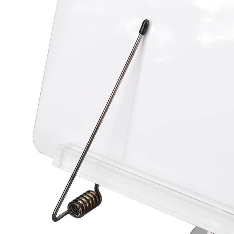 Book Reading Stand Foldable 360 Degree Rotating Book Stand Acrylic