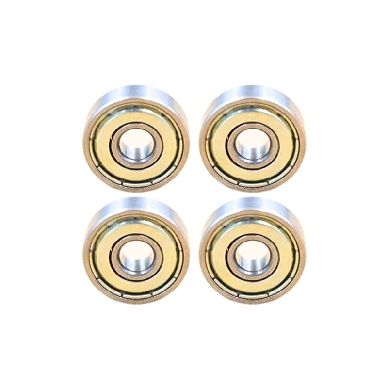 4 Pack of 626ZZ Deep Groove Ball Bearing Double Shield