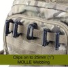 AIMALL 2pcs Tactical Carabiner Hook D-Ring Clip for Military Backpack
