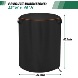 Catotel Wood Chipper Cover 420D Oxford Waterproof Wood Chipper Shredder Mulcher Cove Pr