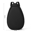 Klau Tennis Racquet Backpack Badminton Racket bag Black for Teenagers