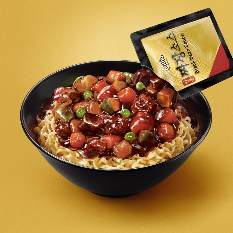 Paldo Fun & Yum Ilpoom Jjajangmen Noodles, Traditional Korean Black