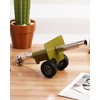 Faitio Mini Firecracker Launching Cannon Model, Stainless Steel Mini Cannon