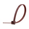 SecureTM Cable Ties 4 Inch Brown Miniature Nylon Cable Tie