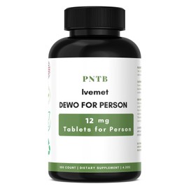PNTB Gut Health Supplement 12 mg IVEMET,100 Tablets, 99%