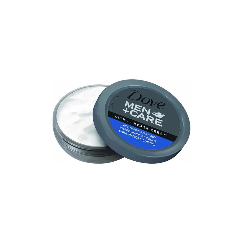Dove Men+care Ultra Hydra Crema Cara Cuerpo Manos Tarro 75ml