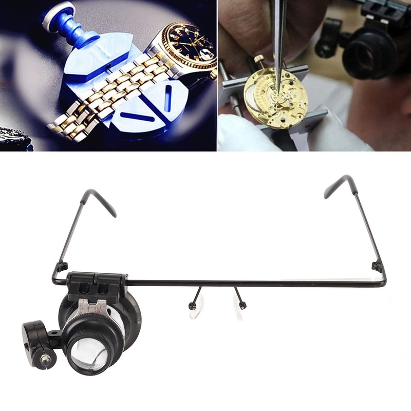 Watch Repair Magnifier 20X Magnifying Single Lens Eye Glasses Loupe