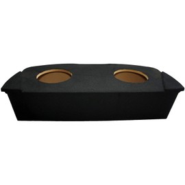 American Sound Connection Compatible with Nissan 350Z Coupe 2003-2008 Dual 10" Subwoofer Hatch Sub Box Speaker Enclosure