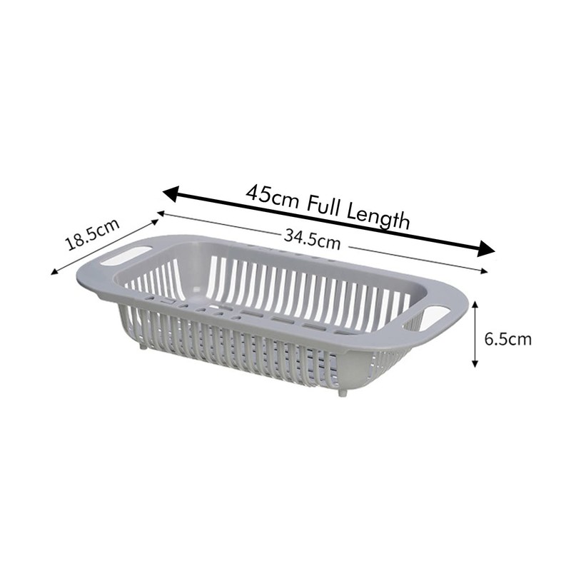 NDBOX Extendable Colander Strainer - Light, Strong, Sturdy and Durable