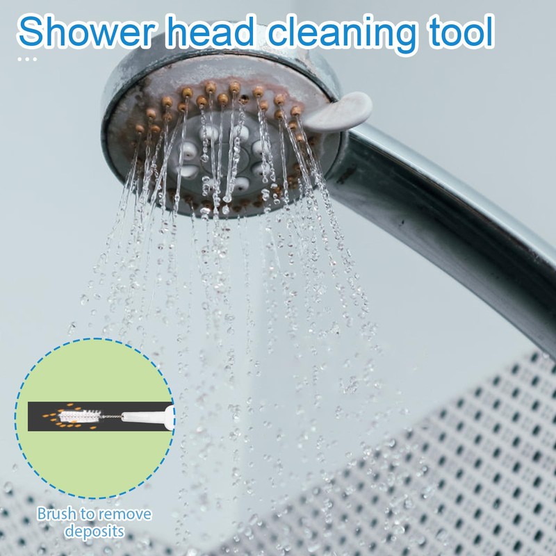70pcs Shower Head Cleaner Tool Kit, 2 Designs Shower Head